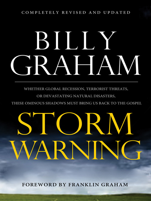 Title details for Storm Warning by Billy Graham - Wait list